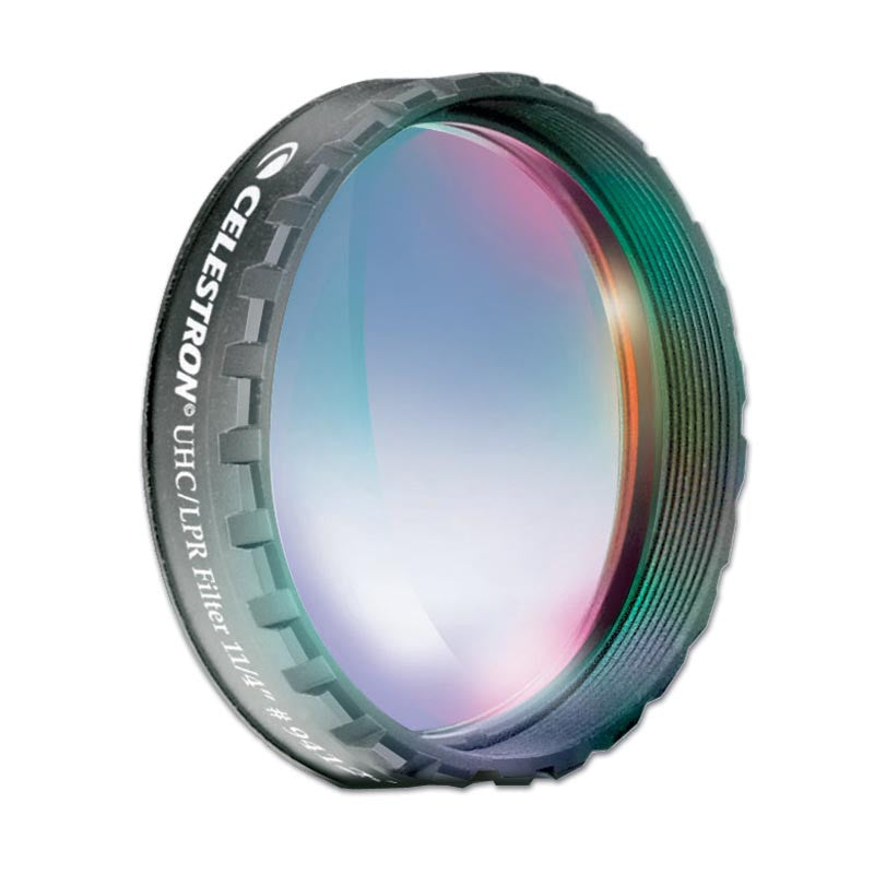 Celestron UHC/LPR Telescope Filter 1.25 Inch (94123) - Enhance Nebula & Planetary Views for Astronomy Enthusiasts - Perfect for Stargazing & Deep Space Observation
