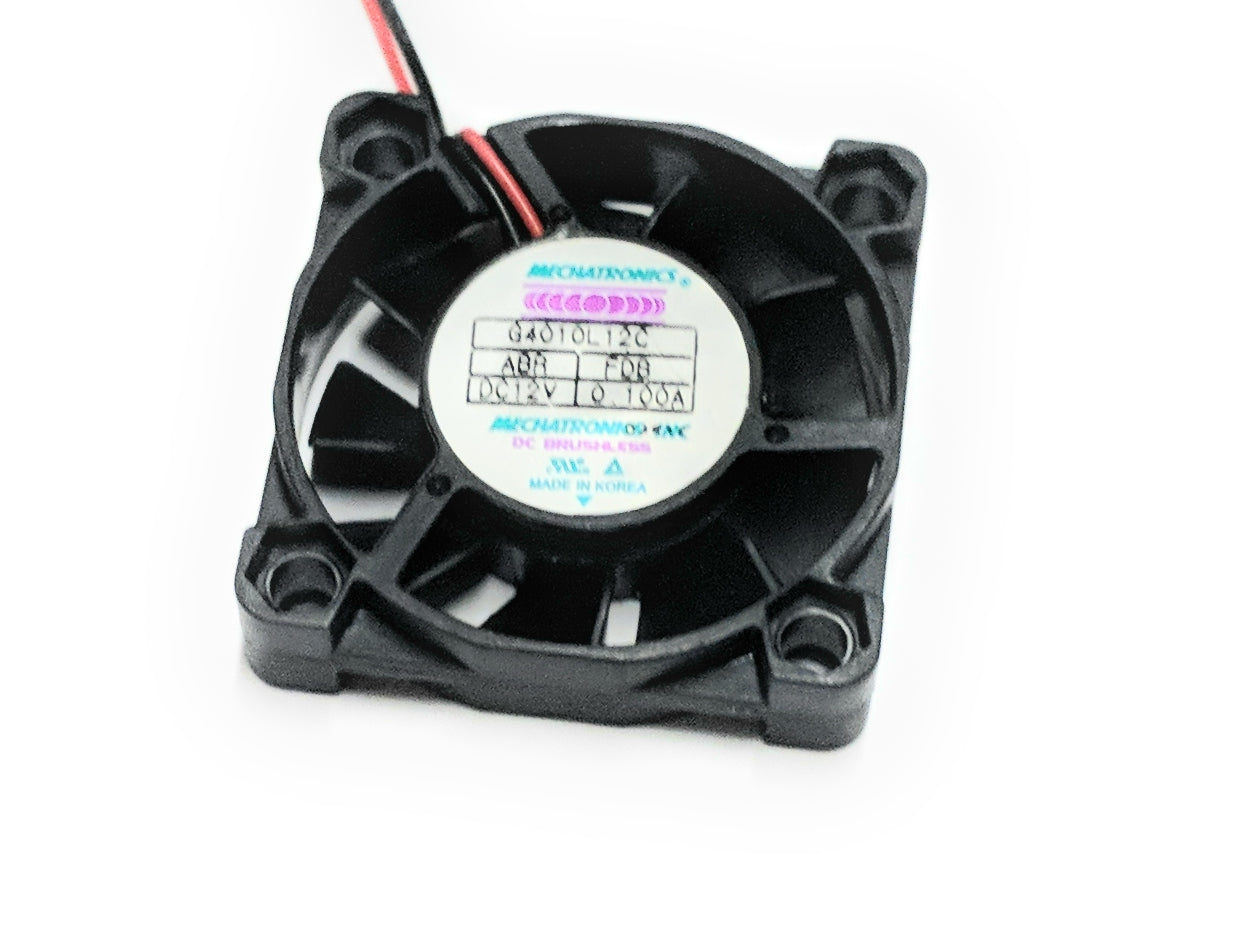 40mm x 40mm x 10mm Mechatronics Low Speed Cooling Fan - G4010L12C - Perfect for PC Cooling, Electronics Enclosures & DIY Projects