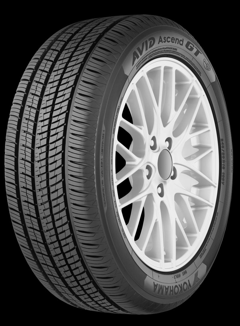 Yokohama Avid Ascend GT 175/65R15 84H All-Season Tire - High Performance for Sedans & Compact Cars - Perfect for Daily Commuting & Highway Driving