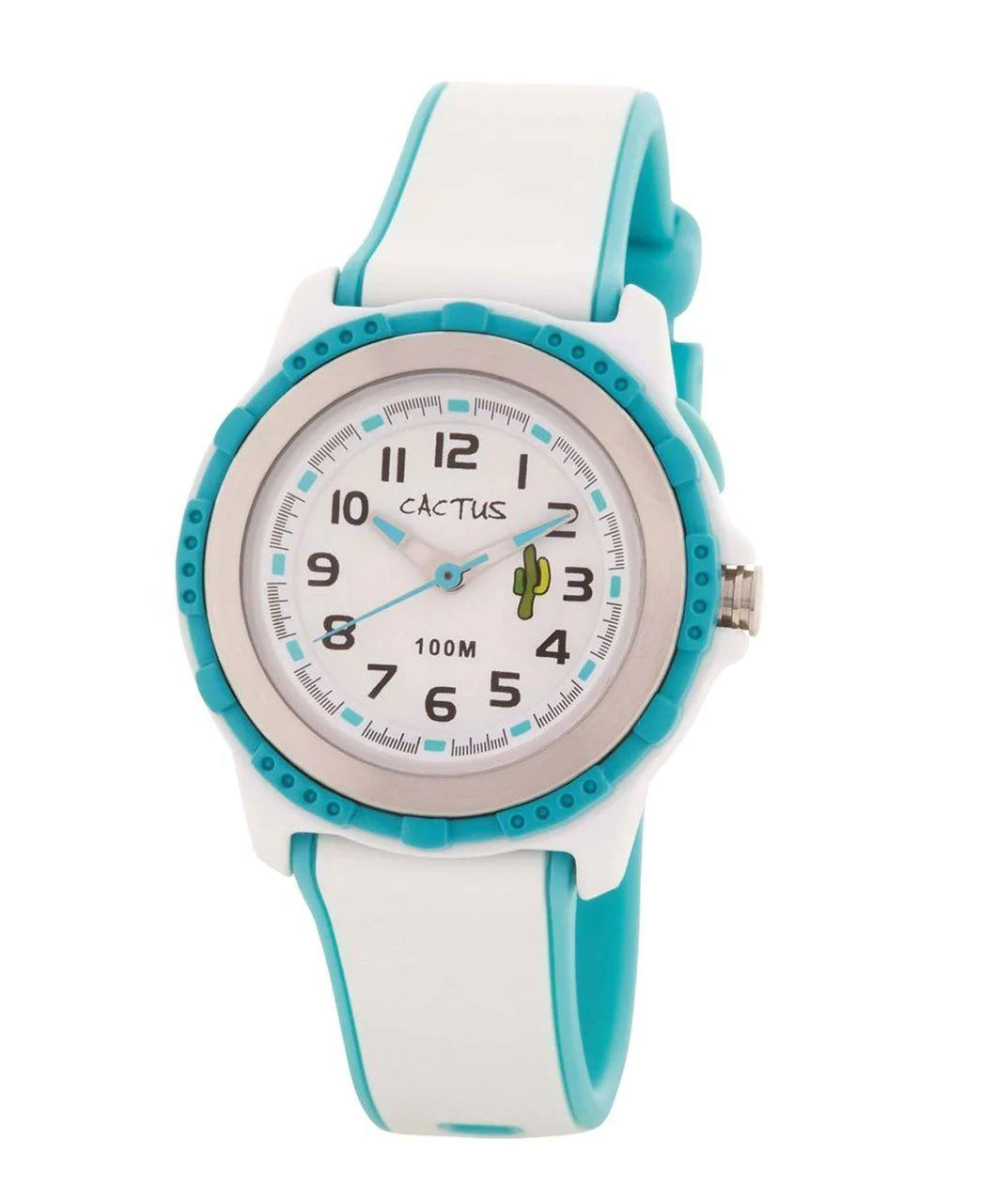 Cactus Summer Splash 100m Water Resistant Kids Watch - Durable Digital Wristwatch for Boys & Girls - Perfect for Swimming, Beach & Outdoor Activities