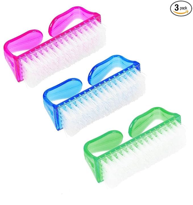 LA VENUST Exfoliating Brush Set of 2 - Dead Skin Remover & Body Scrubber for Men & Women - Perfect for Shower, Pedicure & Spa Treatments