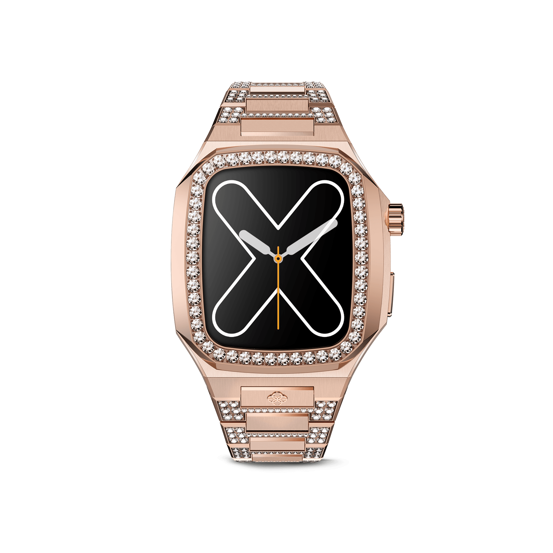 Apple Watch Case for Series 7/8/SE - Iced Rose Gold Protective Cover | Slim Fit, Scratch Resistant | Perfect for Workouts, Running & Everyday Use