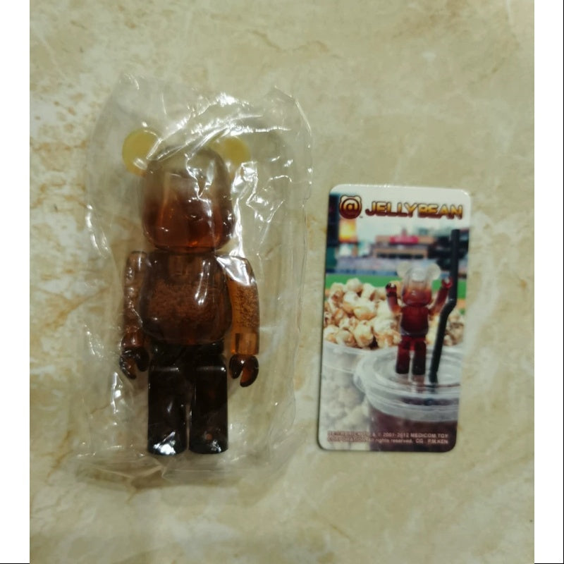 Bearbrick Series 24 Jellybean Cola Bubble 100% Collectible Figure - Perfect for Anime Fans, Toy Collectors & Home Decor Display