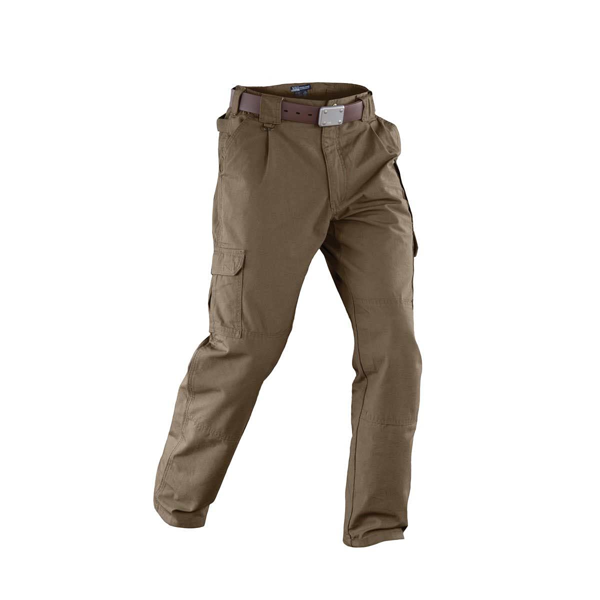 5.11 Tactical Men's Active Work Pants - Durable 100% Cotton Double Reinforced Pants with Superior Fit (Style 74251) | Ideal for Outdoor Work, Hiking & Tactical Operations