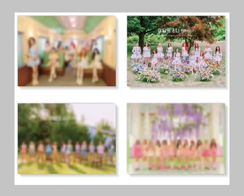 LOONA Flip That Summer Special Mini Album - Monthly Girl DREAMUS Edition with Folding Poster & Tracking (SET A+B+C+D) | K-Pop Collectibles, Fan Gifts, Music Merchandise