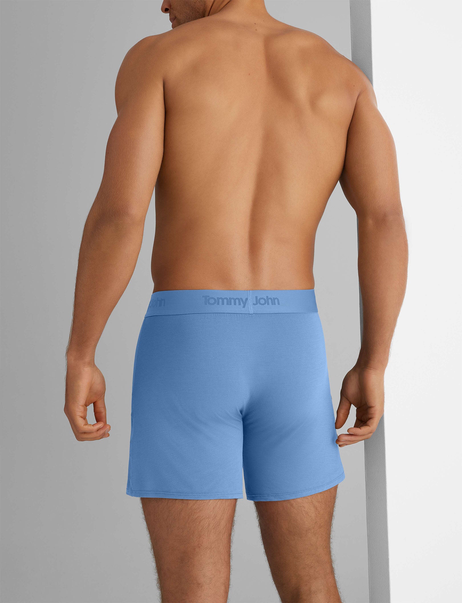 Second Skin Relaxed Fit Boxer Briefs - 6 Pack Ultra Soft Men's Underwear for All-Day Comfort | Perfect for Workout, Lounge & Sleep