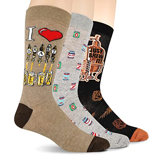 I Love Brew 3 Pair (Brown Assorted)