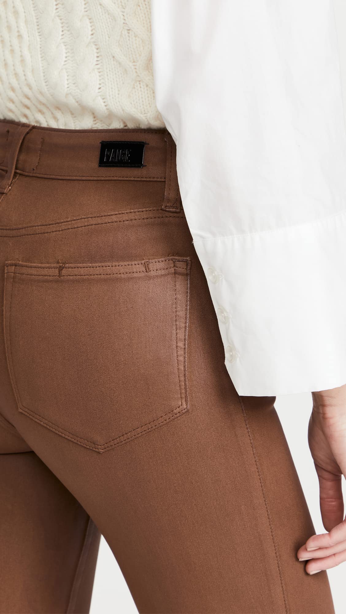 Paige Denim Women's Transcend Hoxton Ultra Skinny Jeans - High Waist Stretch Denim Pants for Women | Perfect for Casual Wear, Night Out & Everyday Style