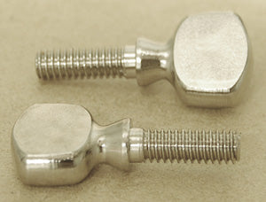 8-32 Nickel Wing Screw for Neck Tension - Durable Fastener for Furniture, Electronics & DIY Projects