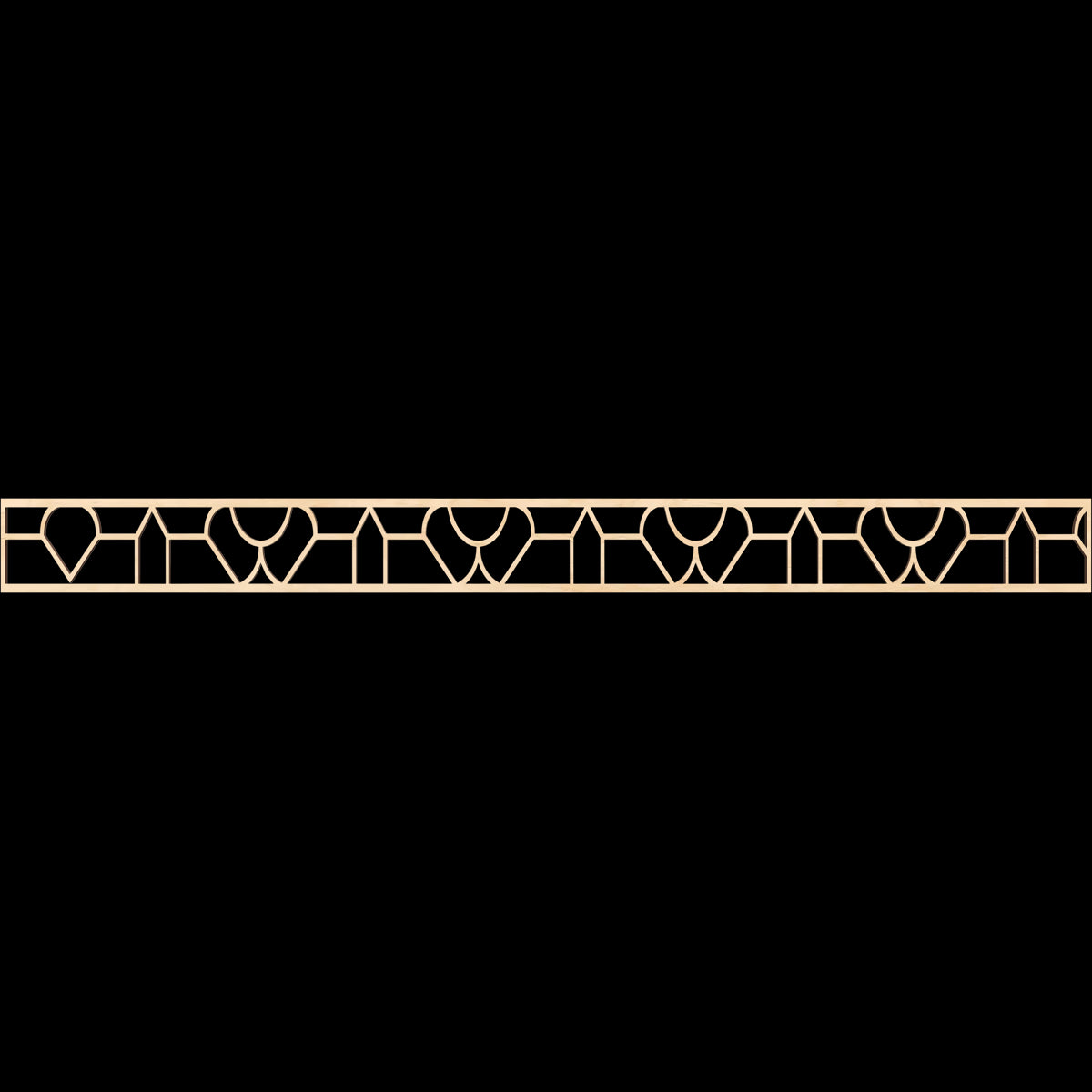 Whitechapel Fretwork Moulding - Decorative Wood Trim for Home & Furniture DIY Projects | Perfect for Wall Paneling, Cabinetry & Interior Design