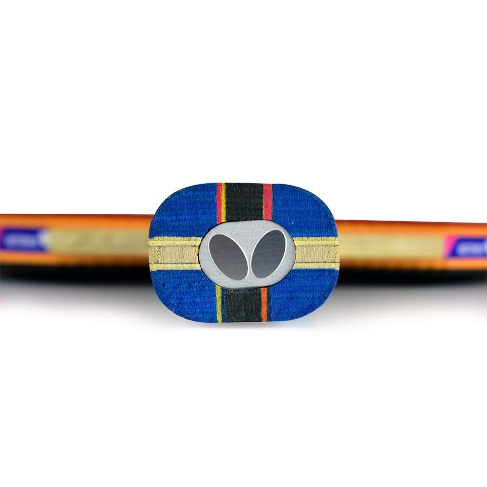 Zhang Jike Carbon Fiber Table Tennis Racket Set - High Spin & Speed Shakehand Ping Pong Paddle with Free Case - Perfect for Intermediate Players | Home, Club & Tournament Play