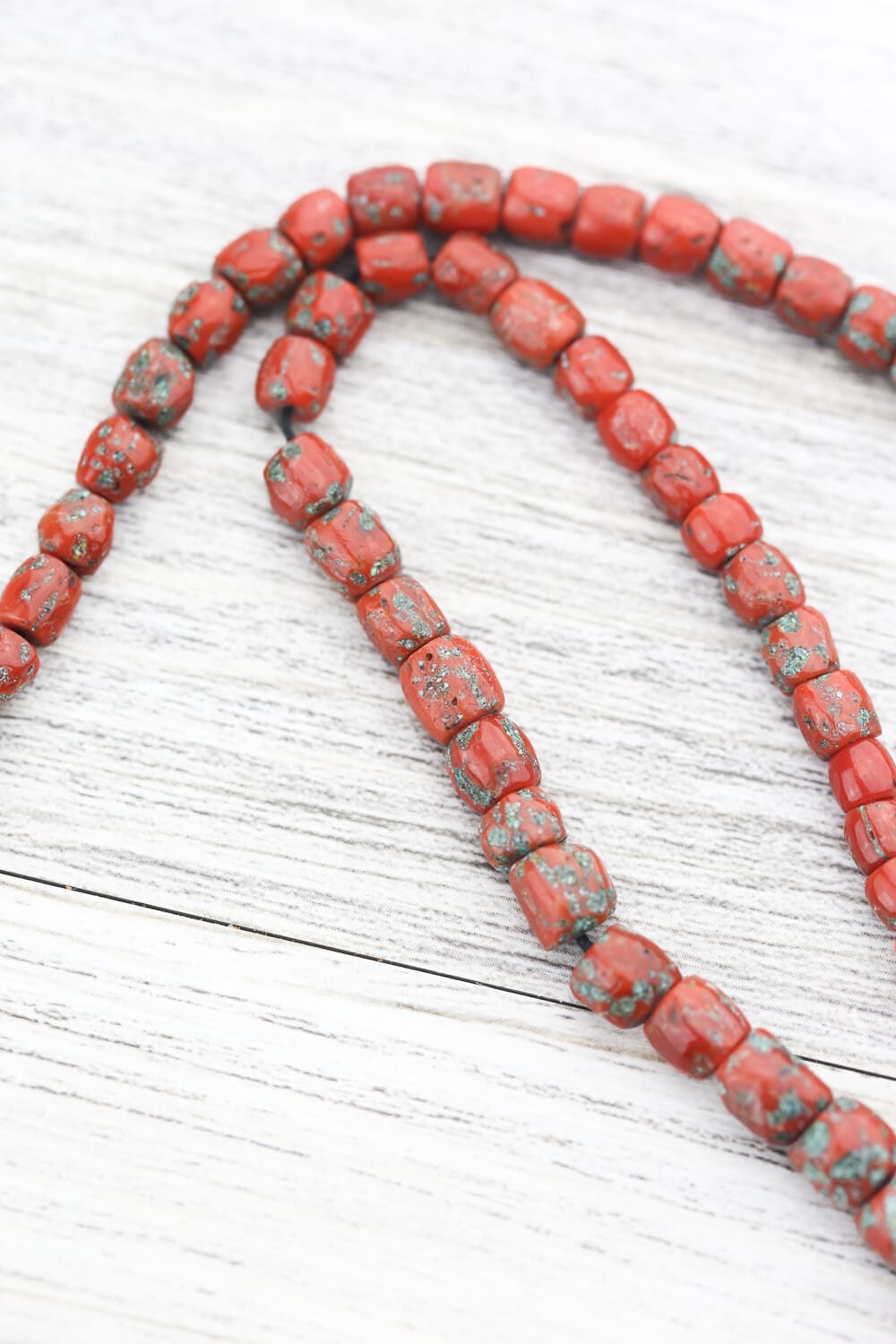 Antique Tibetan Coral Heirloom Necklace - Genuine Handcrafted Jewelry for Women | Perfect for Boho Fashion, Wedding Accessories & Special Occasion Gifts