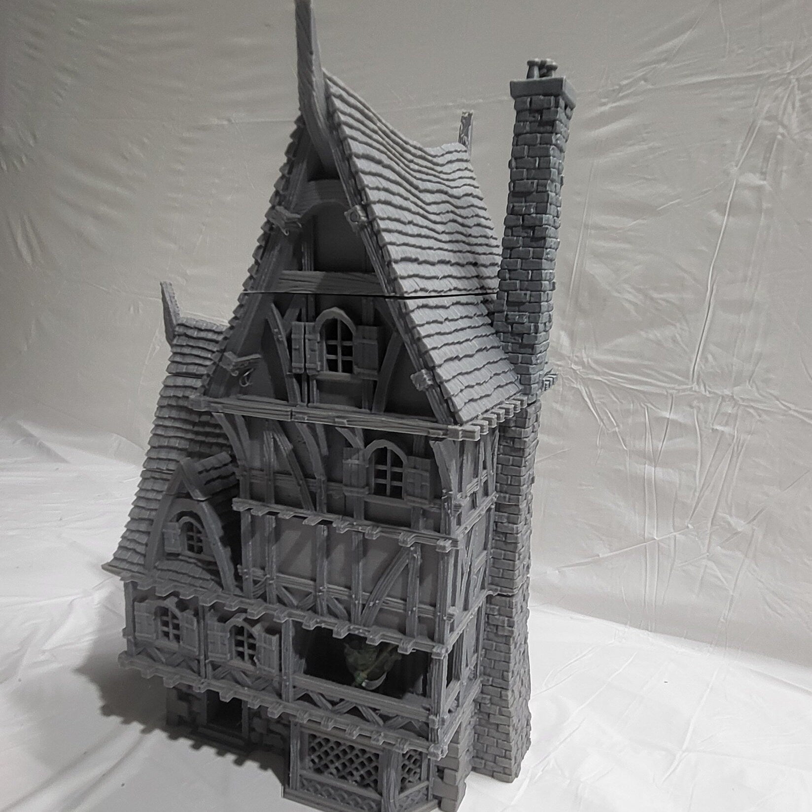 Vladistov Shop 4 - Vampire Town Haunted Cursed Terrain for Dungeons & Dragons RPG Game Scenes | Perfect for Tabletop Gaming & Fantasy World Building