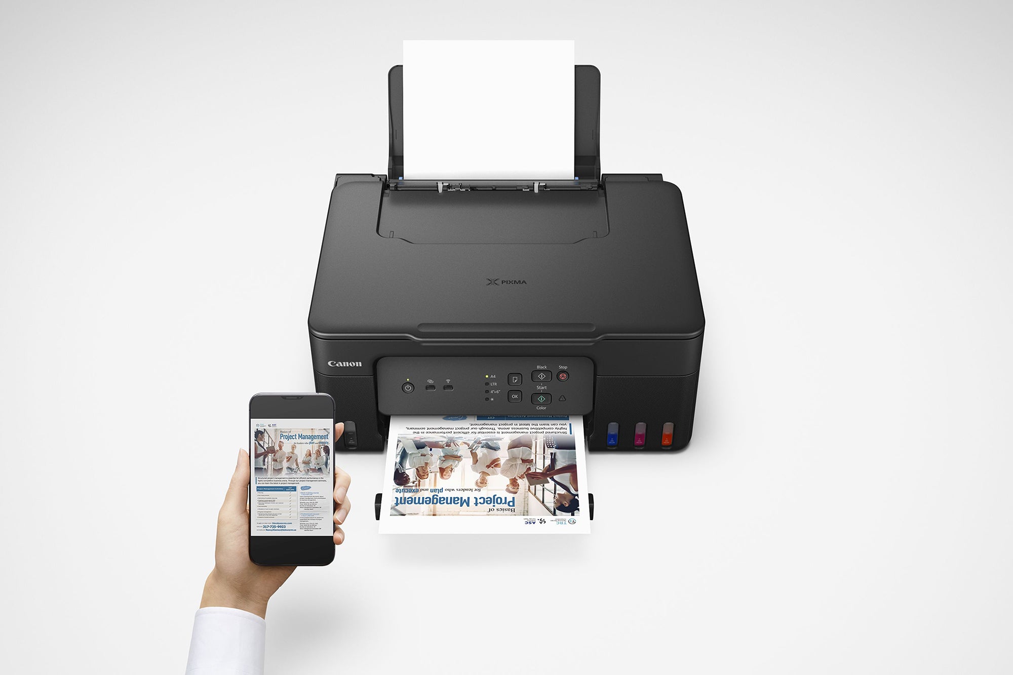 Canon PIXMA G3730 MegaTank All-in-One Wireless Inkjet Printer - Print, Scan, Copy for Home & Office Use