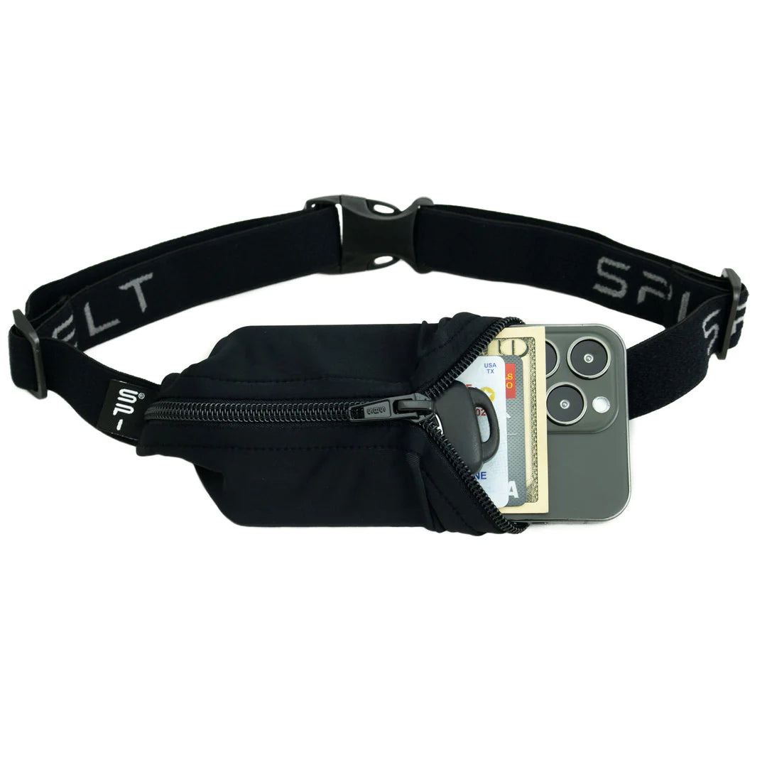 Original Title: Spi Belt   Optimized Title: Best Running Belt for Men & Women - Spi Belt Adjustable Waist Pack with Zipper Pocket for Phone, Keys & Cards - Perfect for Jogging, Hiking & Travel