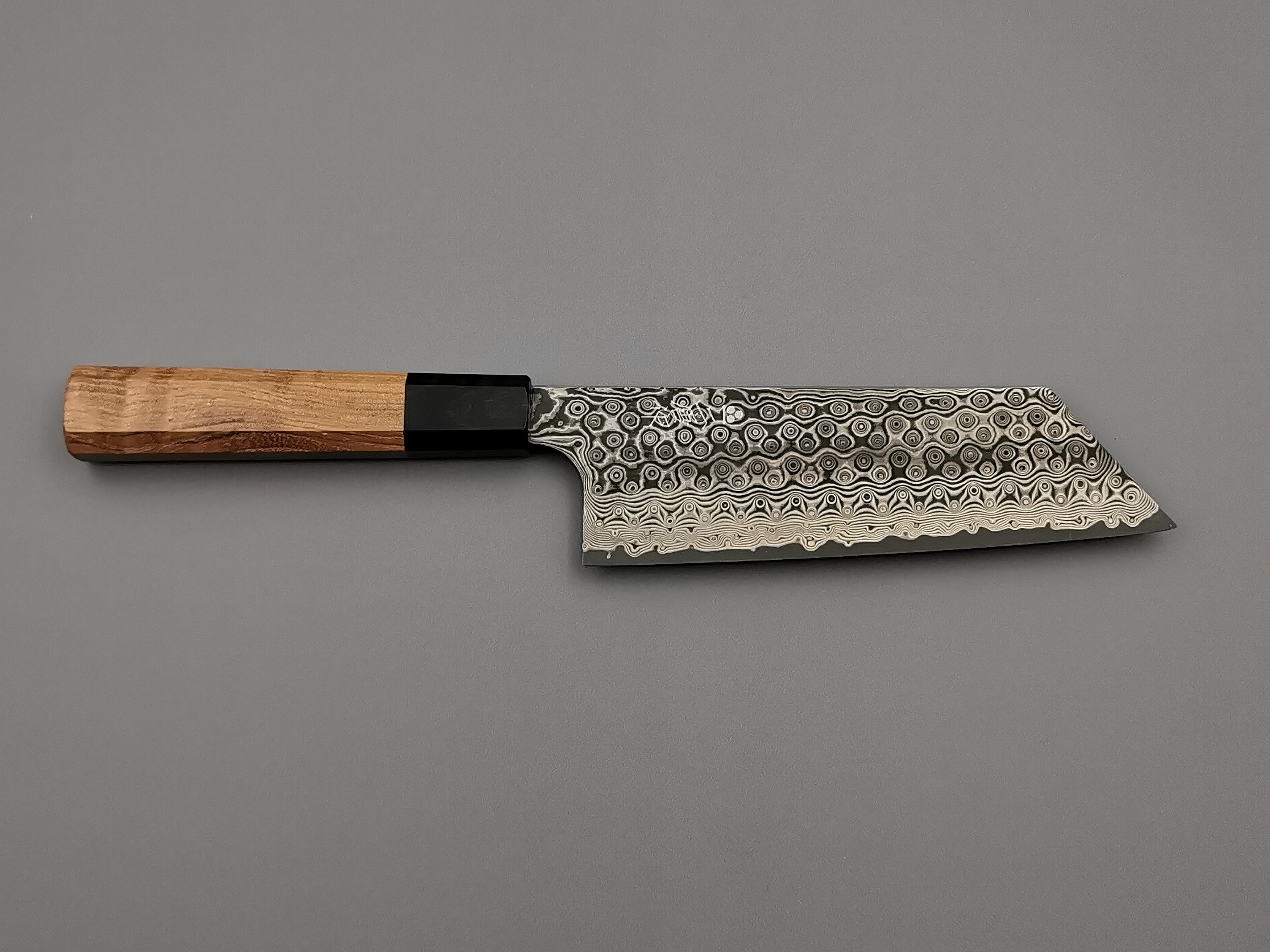 Nigara Hamono SG2 Damascus Kiritsuke Nakiri Knife - Japanese Chef Knife for Professional Slicing, Dicing & Vegetable Prep - Perfect for Home Cooks & Sushi Chefs