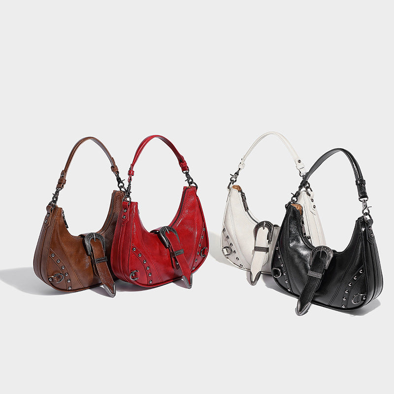Stylish Vegan Leather Bucket Shoulder Tote Bag with Adjustable Strap - Perfect for Work, Travel & Everyday Use