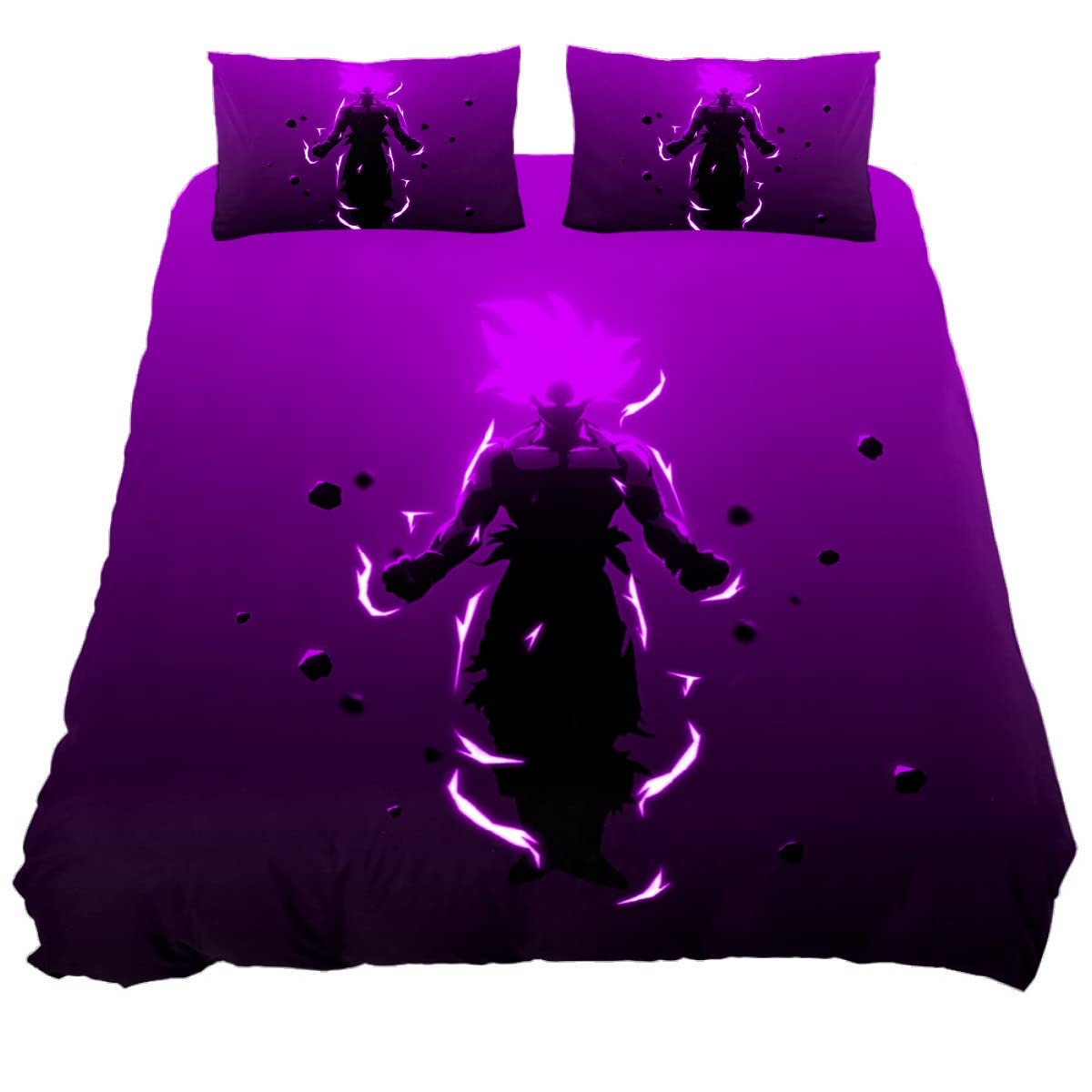 HULKBIDBV 3D Digital Print Orangutan & Unicorn Duvet Cover Set for Kids - Twin Size, Cartoon Bedding for Girls' Room Decor, Soft & Fun Children's Bed Set for Nursery, Playroom or Birthday Gifts