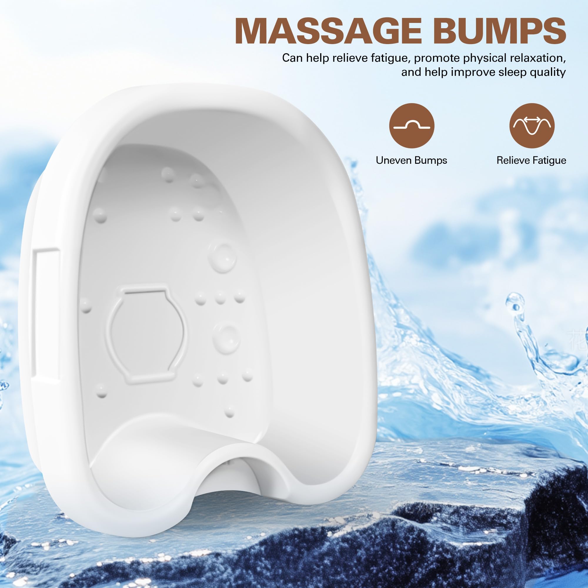 Ionic Foot Spa Detox Machine for Home Use - Professional Salon-Level Foot Detoxifier with 2 Arrays & Liners, Promotes Healthy Detox & Relaxation - Perfect for Home Spa, Stress Relief & Wellness Routine