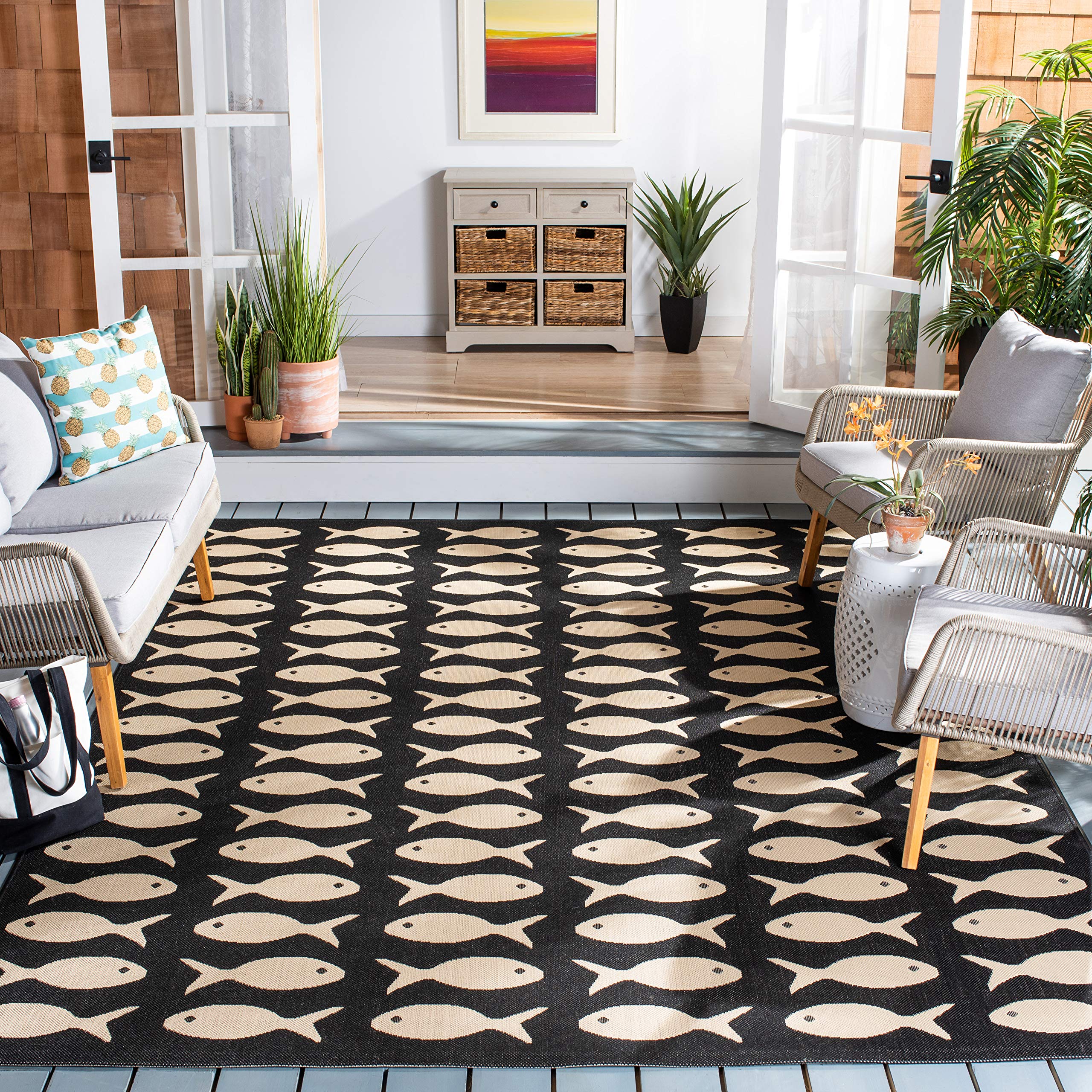 SAFAVIEH Courtyard Collection 7'1