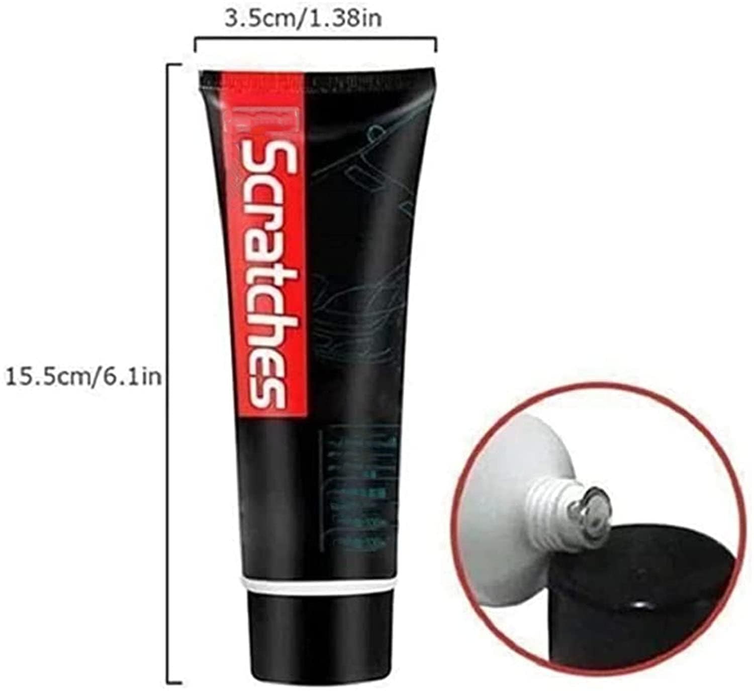 Deysen 100ml Scratch-Free Stove Top Repair Wax - Ceramic Glass Cooktop Scratch Remover & Polisher, Car Paint Scratch Repair Kit, Kitchen Stove Cleaner for Home Use | Perfect for Restoring Shine on Stovetops, Cars & Glass Surfaces