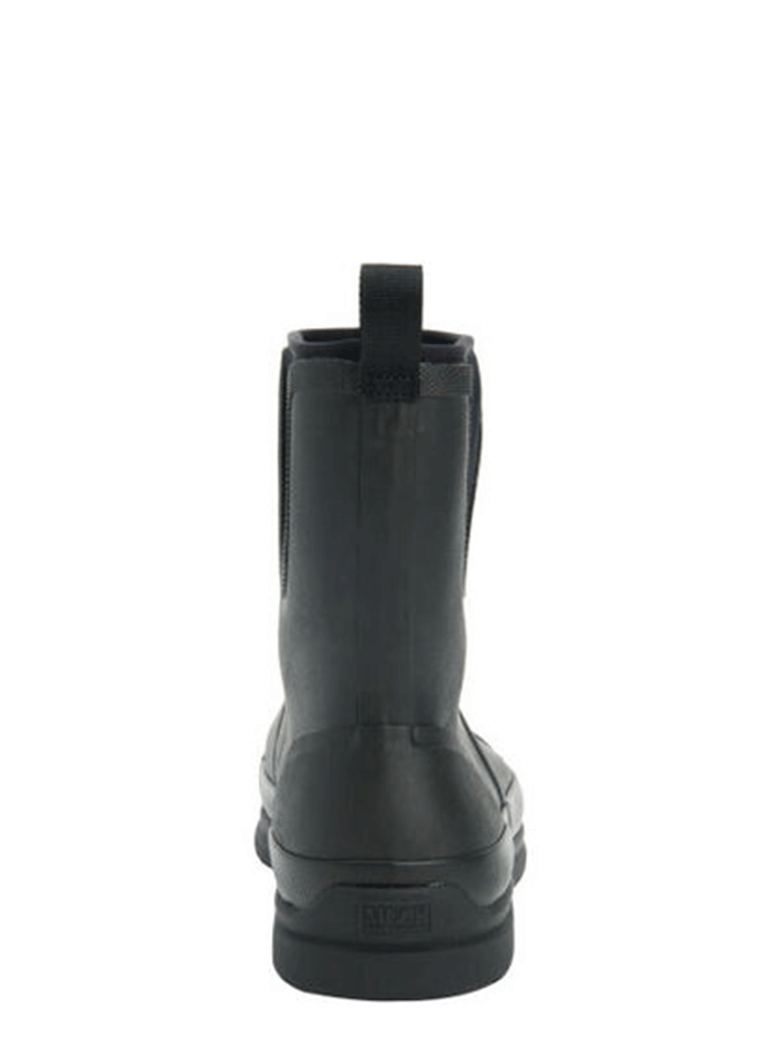 Muck Boots Men's Originals Pull-On Mid Boots - Waterproof Work & Outdoor Boots for Hunting, Farming & Hiking - Black