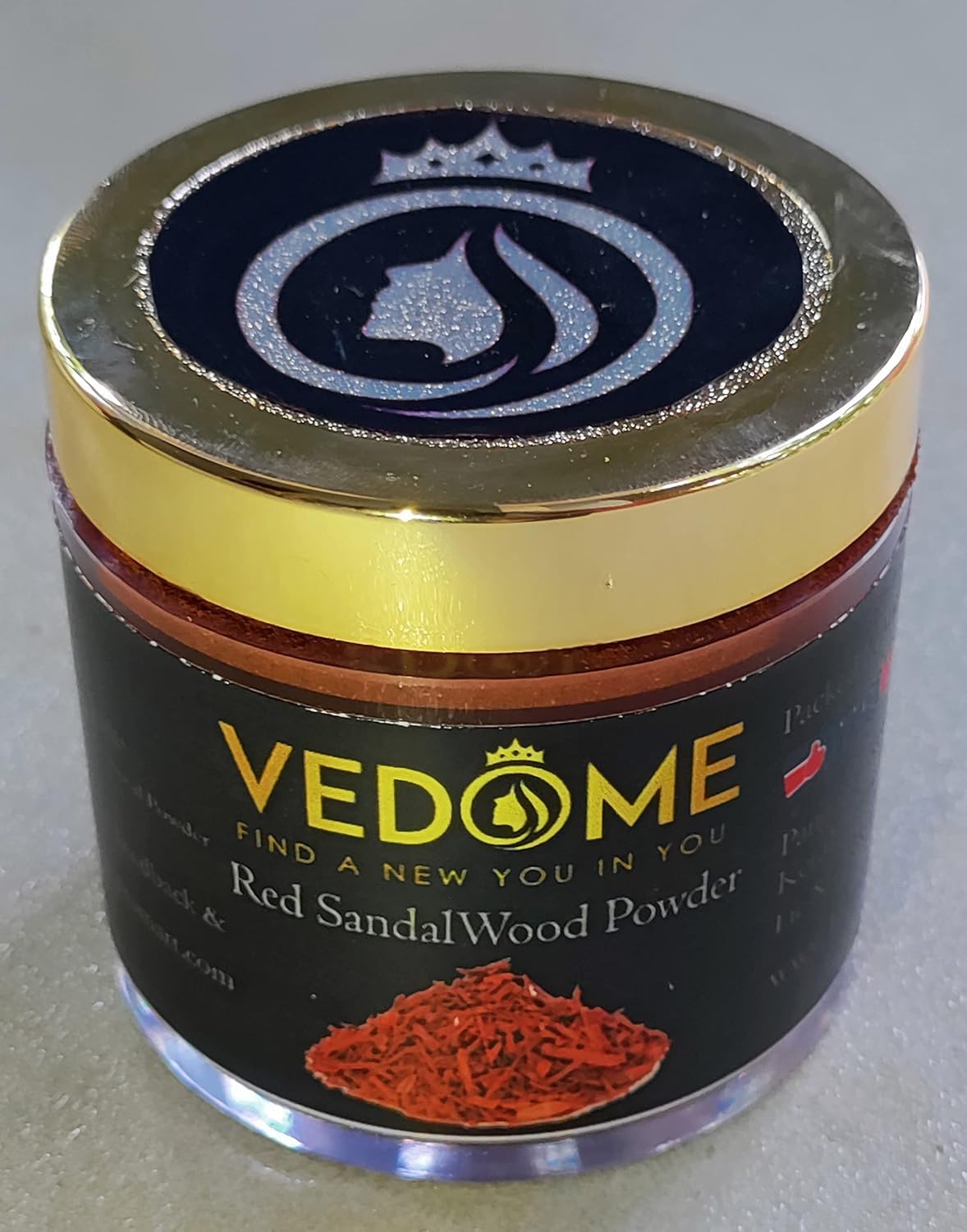 Red Sandalwood Powder for Skin Brightening & Tan Removal - Natural Ayurvedic Face Mask for Glowing Complexion | Perfect for Daily Skincare Routine & Spa Treatments