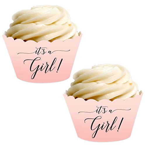 It's a Girl Cupcake Wrappers