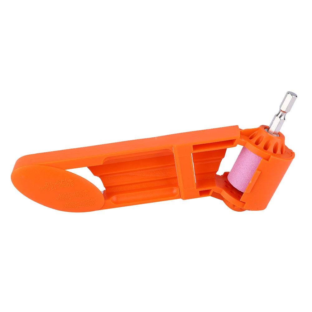 Portable Drill Bit Sharpener - Corundum Grinding Tool for Wood & Iron Bits | Perfect for Repair Shops & DIY Woodworking Projects