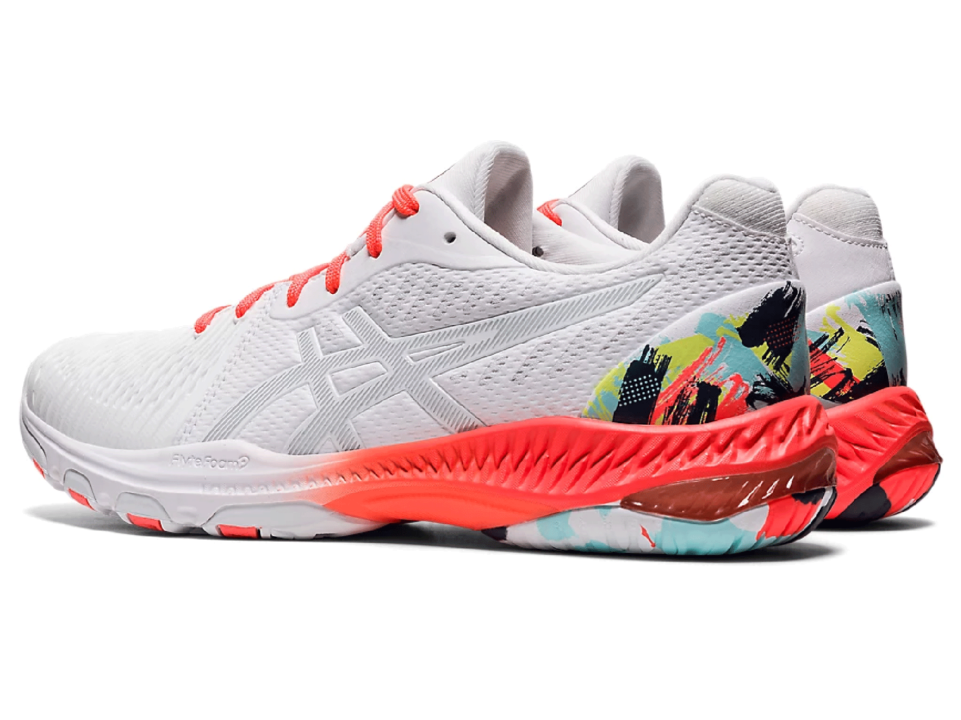 ASICS Women's Netburner Ballistic FF 2 Volleyball Shoes - Lightweight Court Sneakers for Indoor Sports (Model 1052A063-960) | Perfect for Volleyball, Badminton & Gym Training
