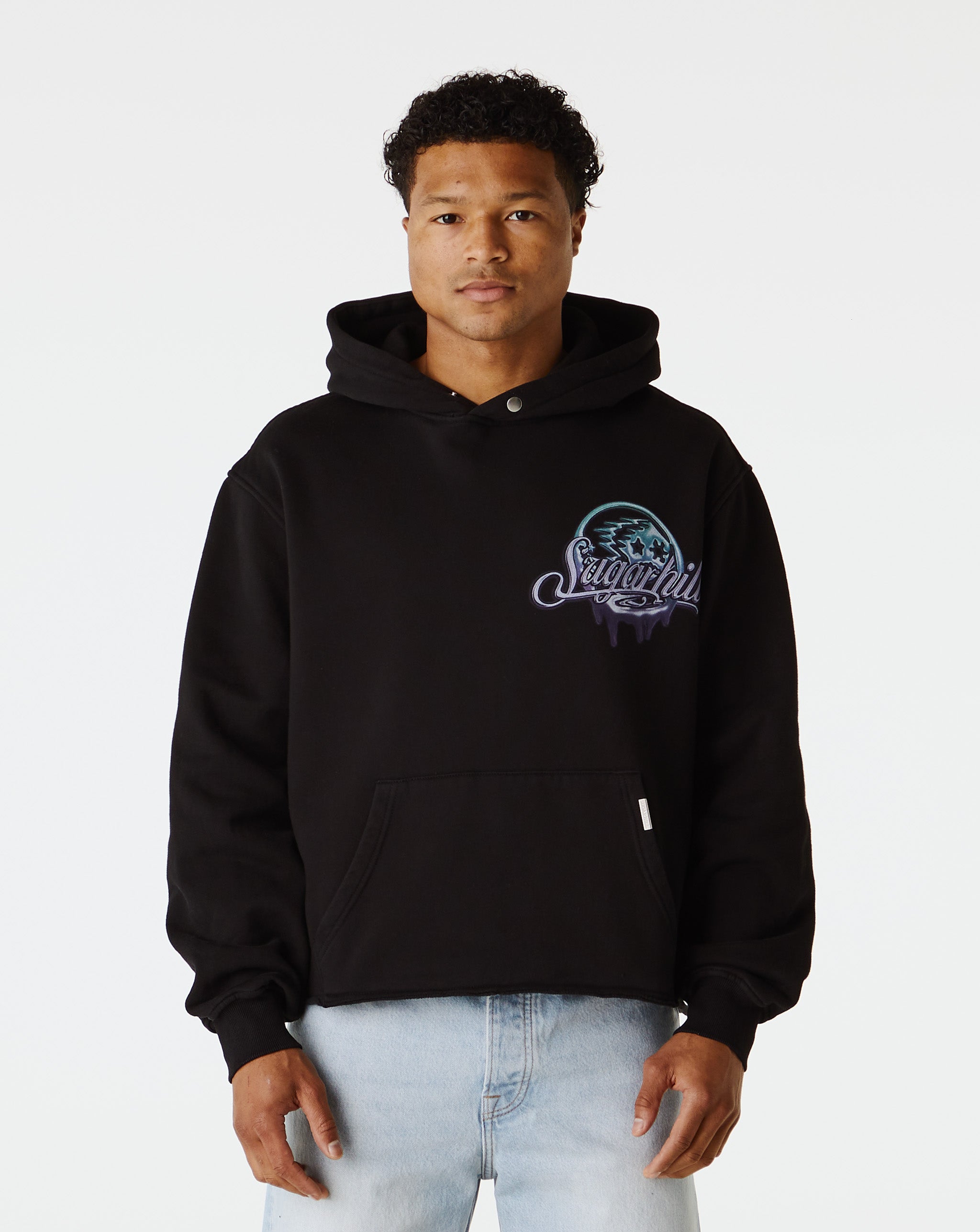 Hellish Cropped Hoodie for Women - Trendy Streetwear Pullover Sweatshirt | Perfect for Casual Outfits, Gym Wear & Night Out