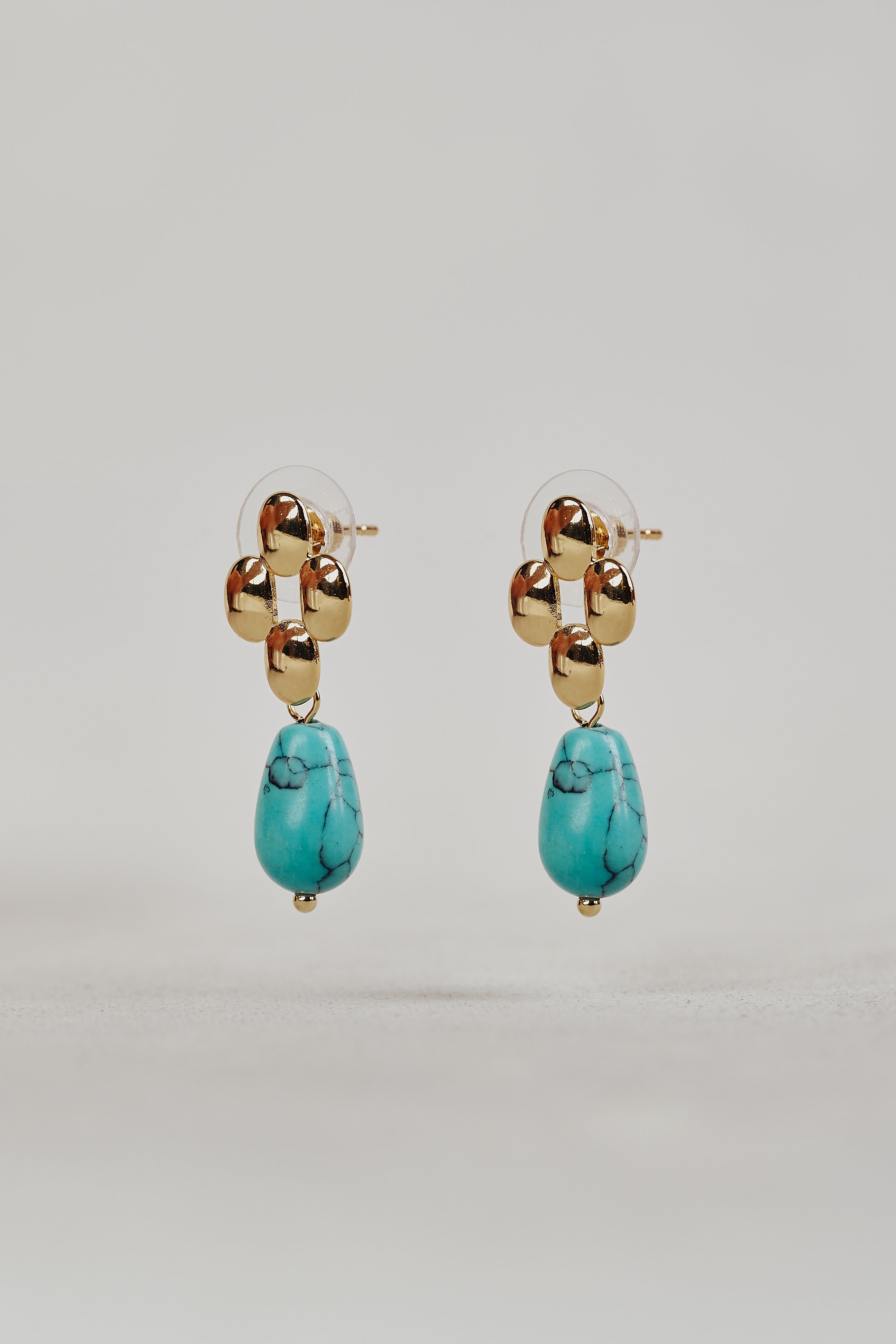 Exquisite Turquoise Drop Earrings for Women - Handmade Boho Dangle Jewelry - Perfect for Parties, Weddings & Everyday Wear