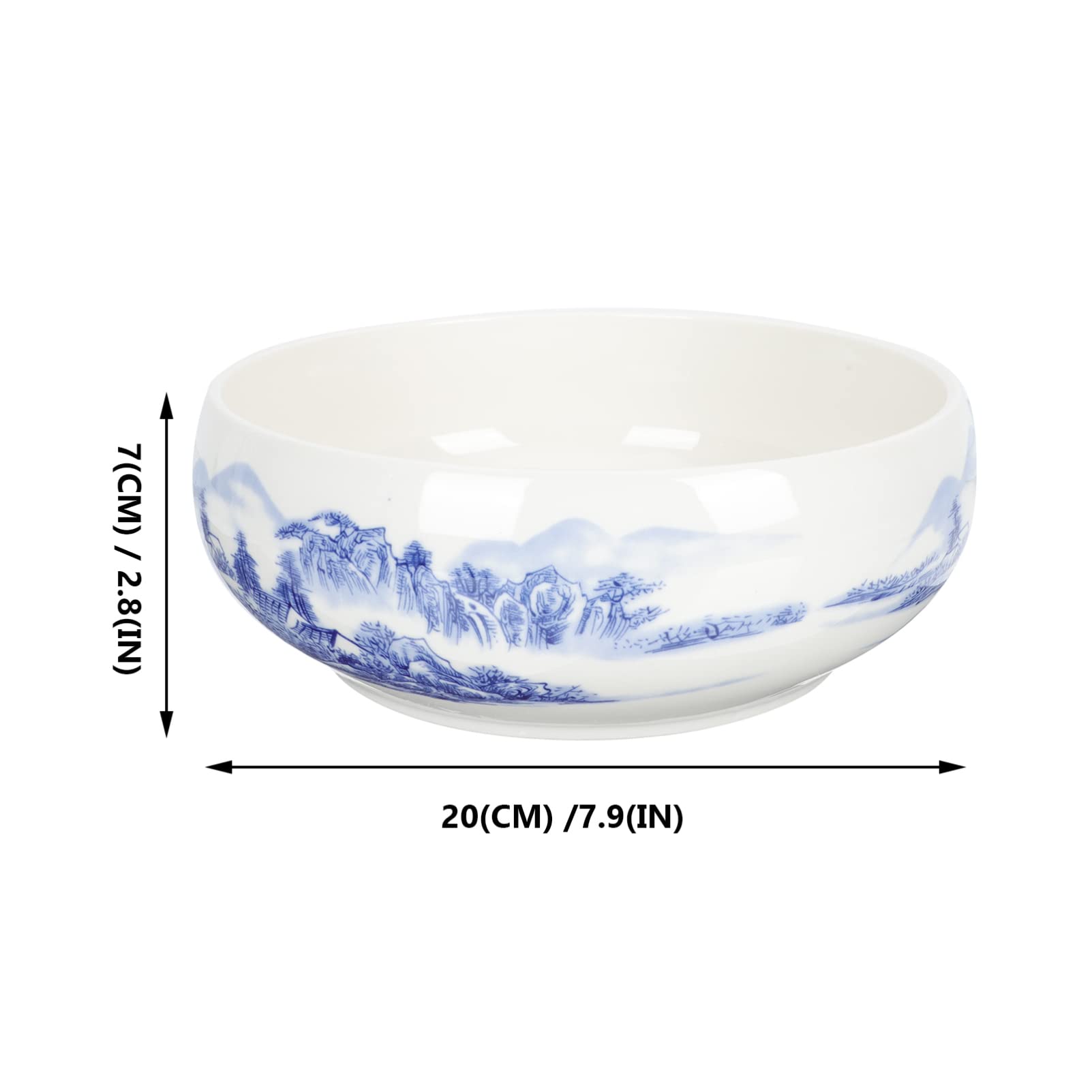 Zerodeko Ceramic Succulent Pots - 4 Inch Cactus Planter with Drainage Hole, Modern Flower Pot for Indoor Plants, Hydroponic Vase, Home Garden Decor - Perfect for Office Desk, Windowsill, and Living Room Decor