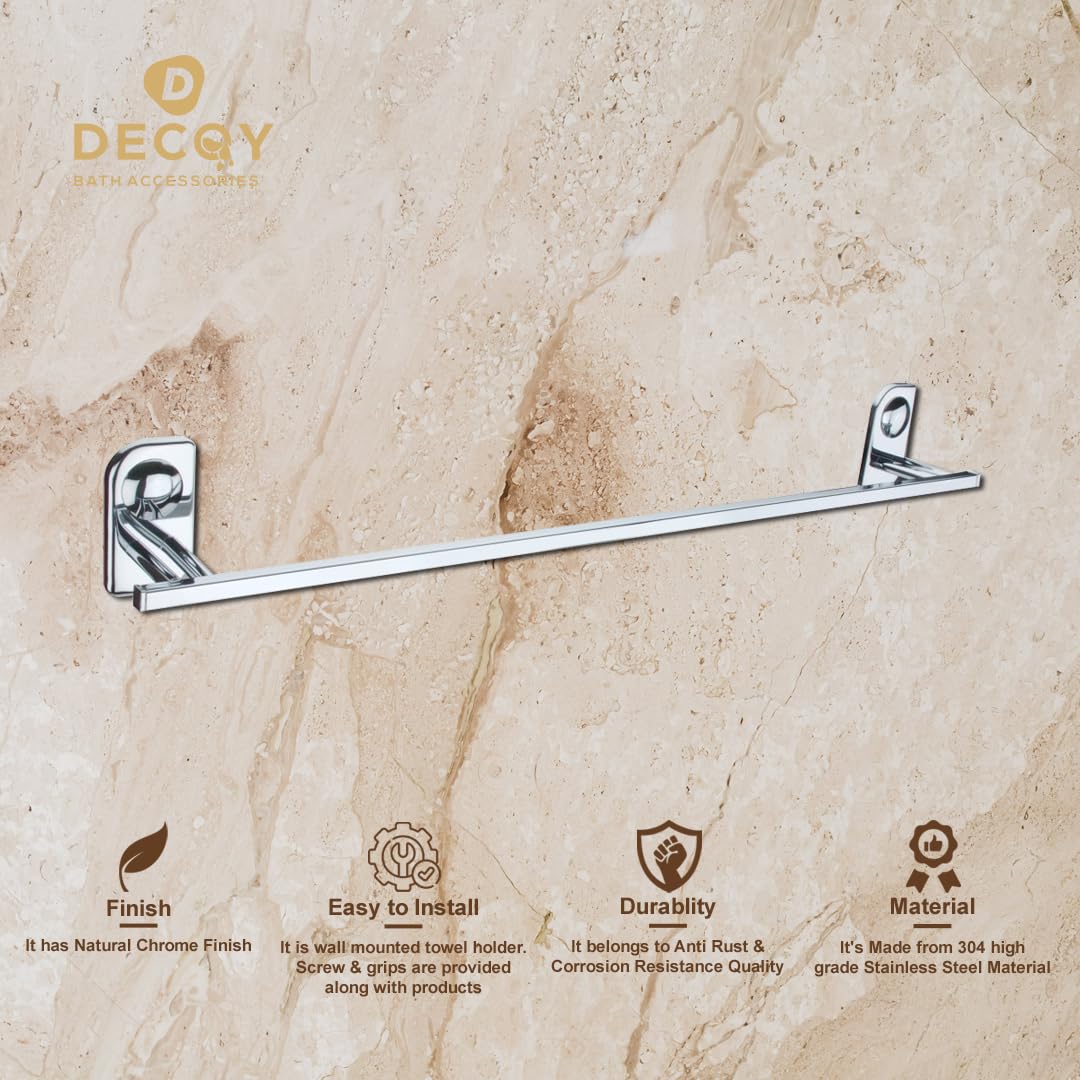 Stainless Steel Towel Rod 24