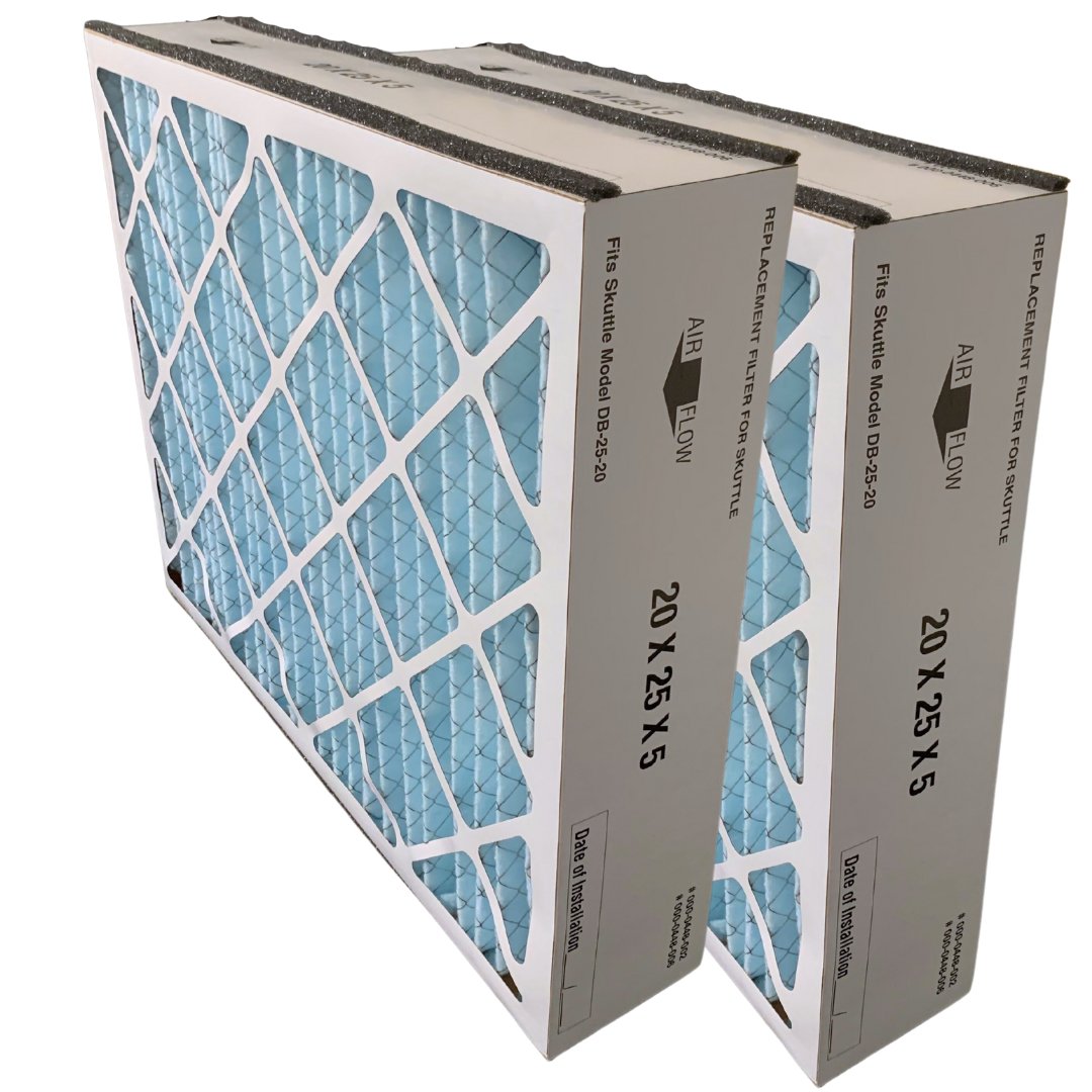 Ultravation 91 026 20x25x5 MERV 13 Replacement Furnace Air Filter - 2 Pack | Compatible with Atomic | High Efficiency HVAC Filter for Home & Office Use