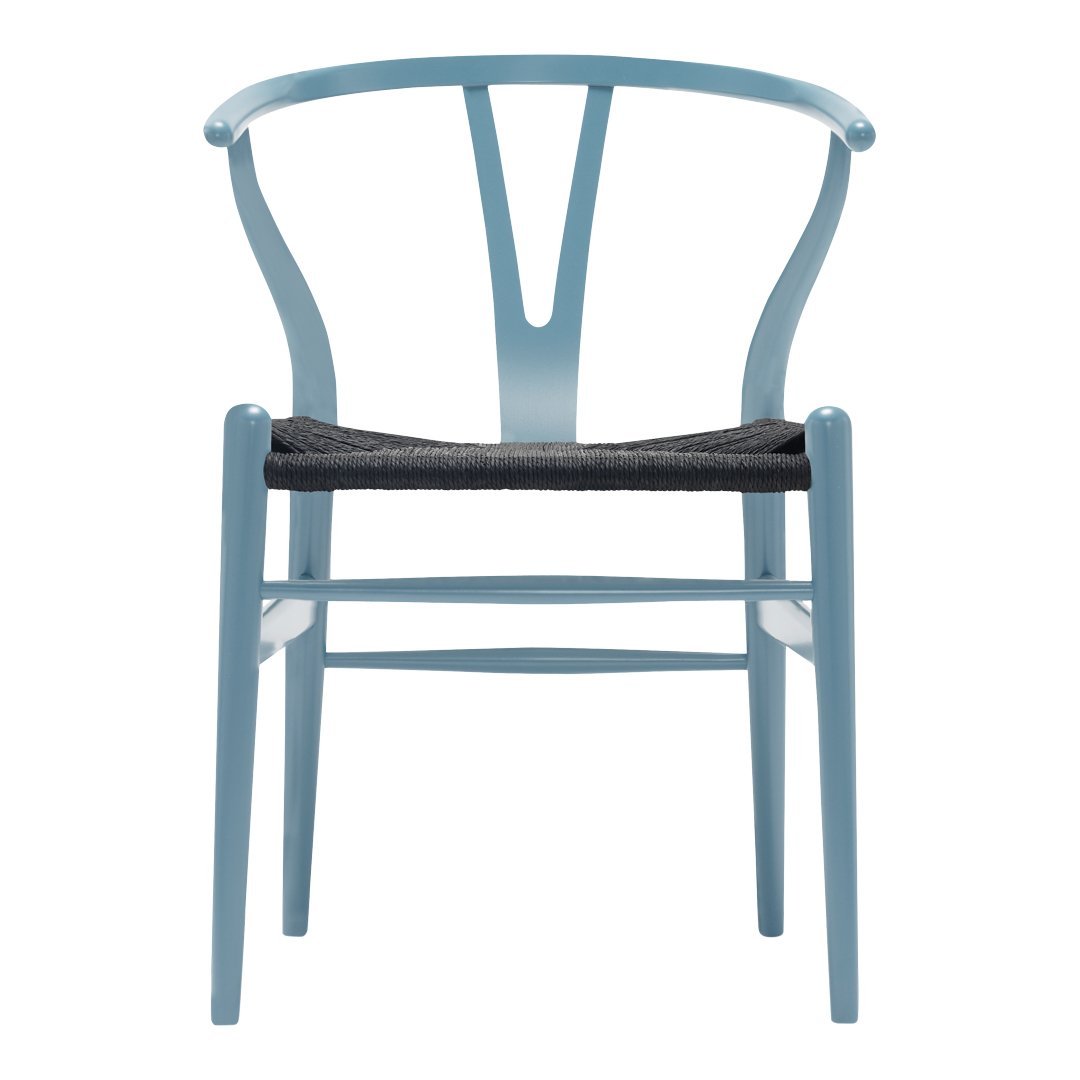 CH24 Wishbone Chair - Modern Scandinavian Dining Chair in Soft Colors | Perfect for Dining Rooms, Kitchens, and Home Offices