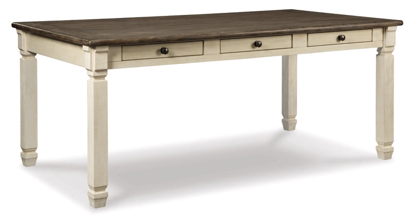 Bolanburg 5-Piece Dining Table Set with 6 Chairs in Two-Tone Finish - Perfect for Family Meals and Dinner Parties