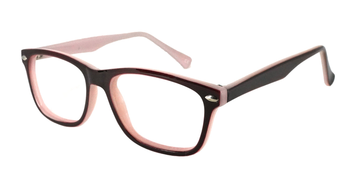 Stylish Plastic Eyeglasses Frame 81004 - Lightweight & Durable for Men & Women - Perfect for Reading, Driving & Fashion Accessories