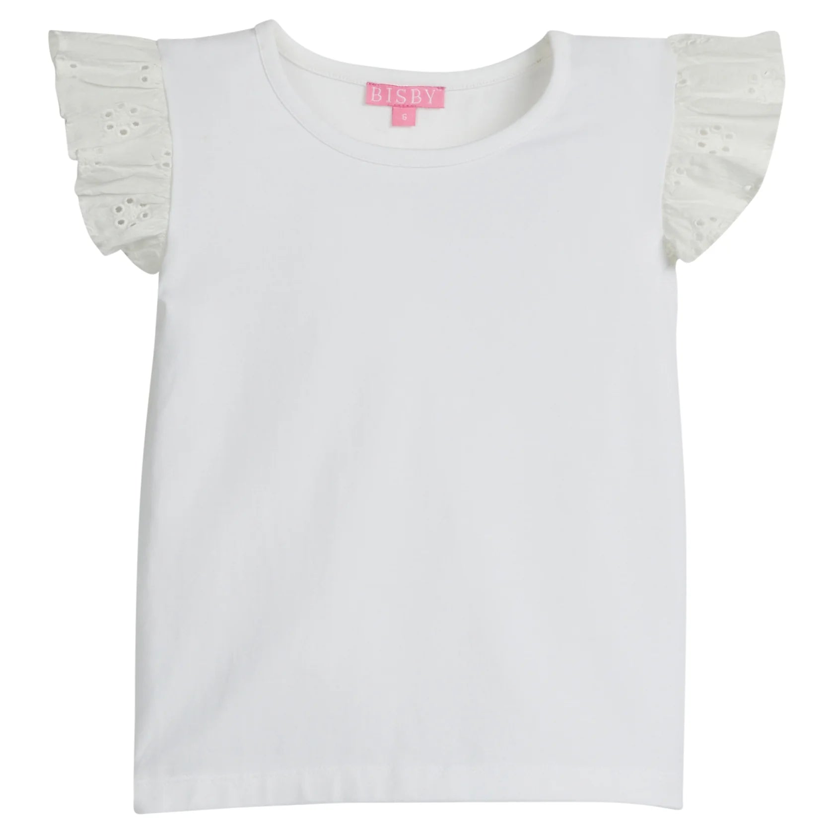 Bisby White Eyelet Tank Top for Women - Breathable Summer Casual Blouse - Perfect for Beach, Vacation & Everyday Wear