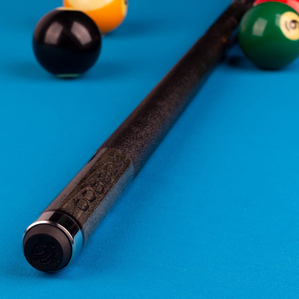VOODOO Billiards Pool Cue Stick - 20oz Grey Cemetery Design - Professional Billiard Accessory for Home Game Rooms & Bars