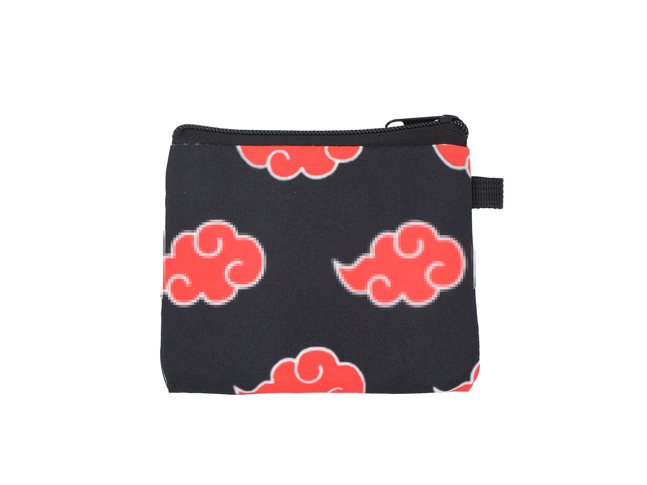 Anime Itachi Uchiha Coin Purse Wallet - Small Change Holder for Earphones, Cables, Cosmetics, Keys & Cards | Perfect for Anime Fans, Cosplay, and Daily Use