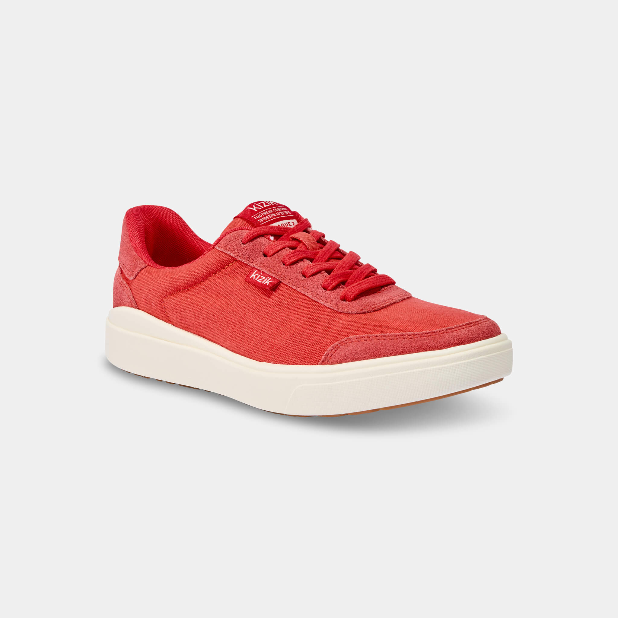 Women's Prague 2 Poppy Red Flats - Comfortable Casual Shoes for Work, Travel & Everyday Wear | Perfect for Office, Walking & Outfits