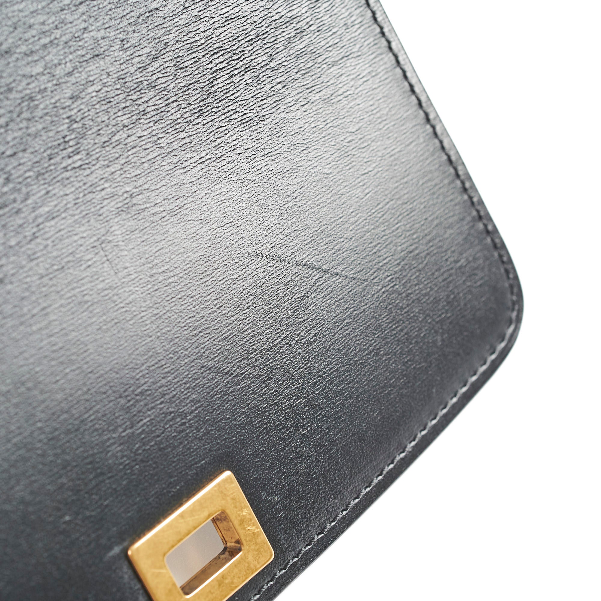 Celine Mini Box Bag in Black | Genuine Leather Crossbody Purse for Women | Perfect for Work, Travel & Evening Out