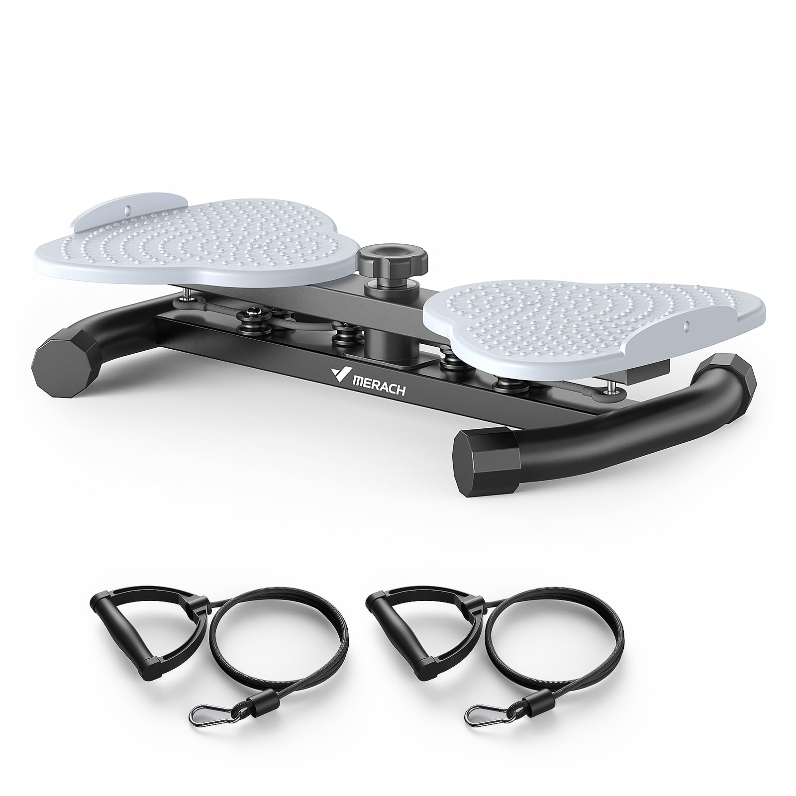 MERACH Waist Twister - 300 lbs Capacity Ab Machine for Core & Waist Workout, Silent Home Gym Equipment for Women & Men | Perfect for Home Fitness, Office Breaks & Small Spaces