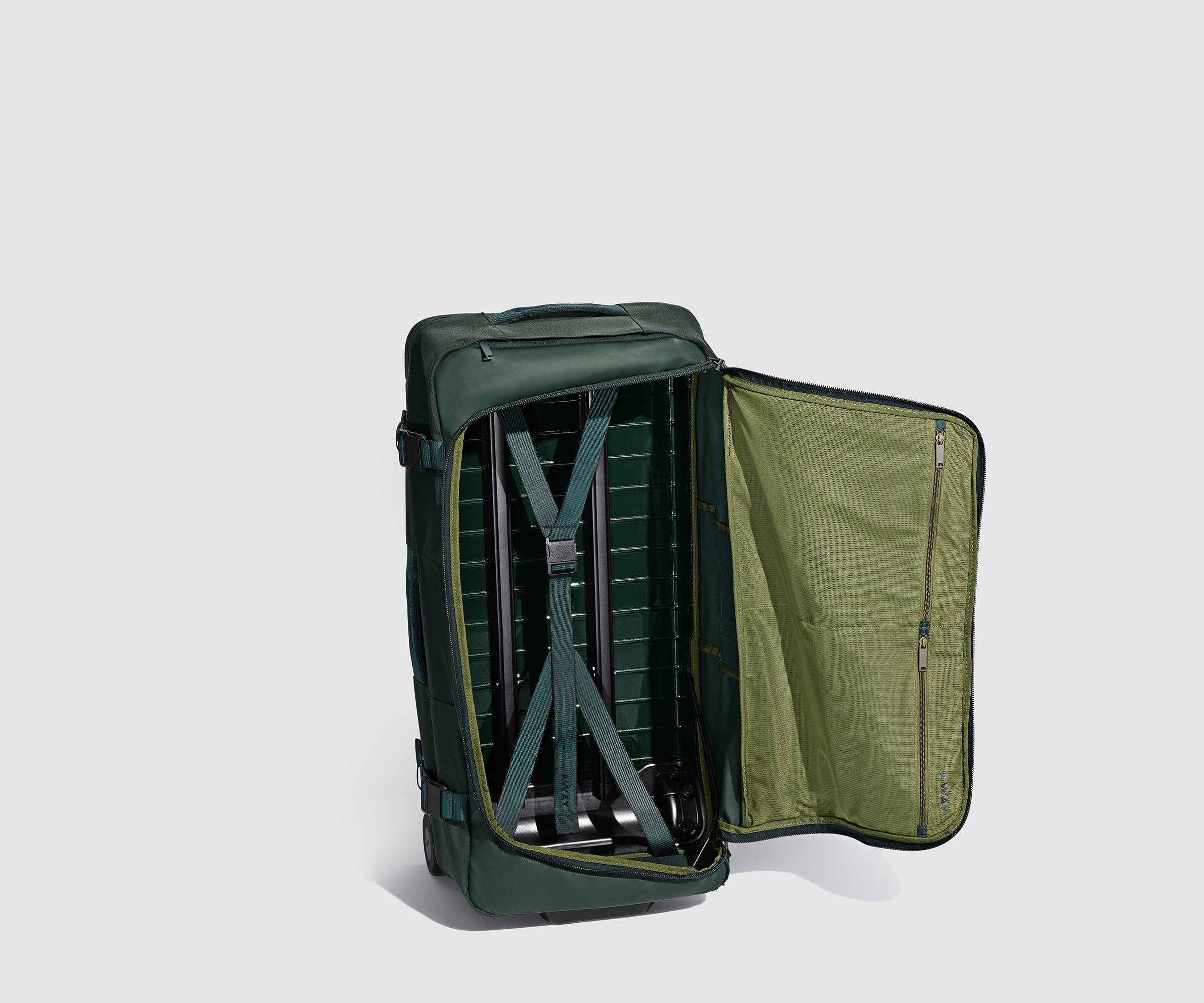Active Rolling Duffle 85L in Forest Green - Large Travel Duffel Bag with Wheels for Gym, Sports, Camping & Outdoor Adventures