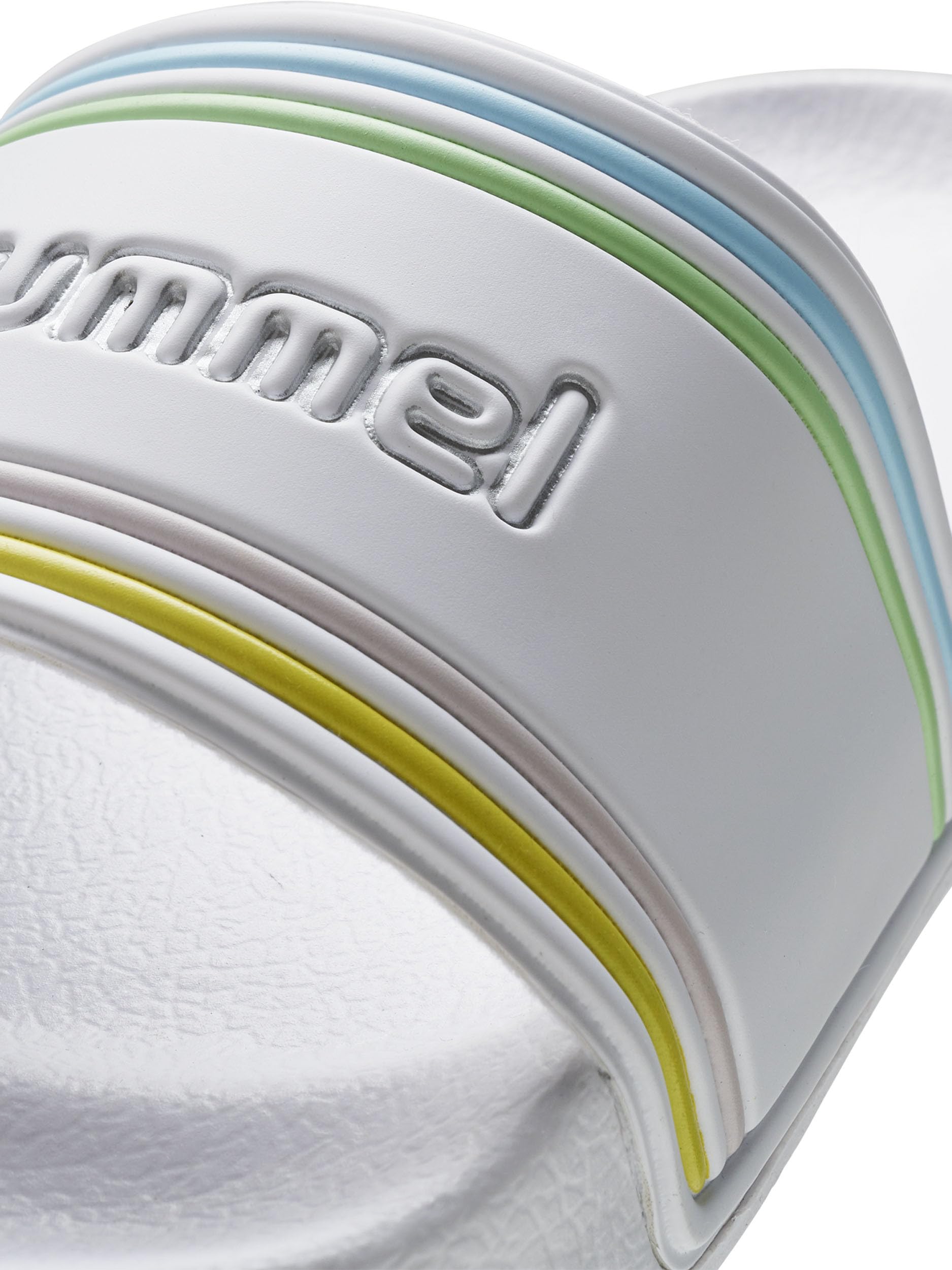 hummel Unisex Pool Slides - Retro Beach Sandals for Men & Women | Comfortable Bathroom Slippers for Poolside, Shower, Spa & Vacation