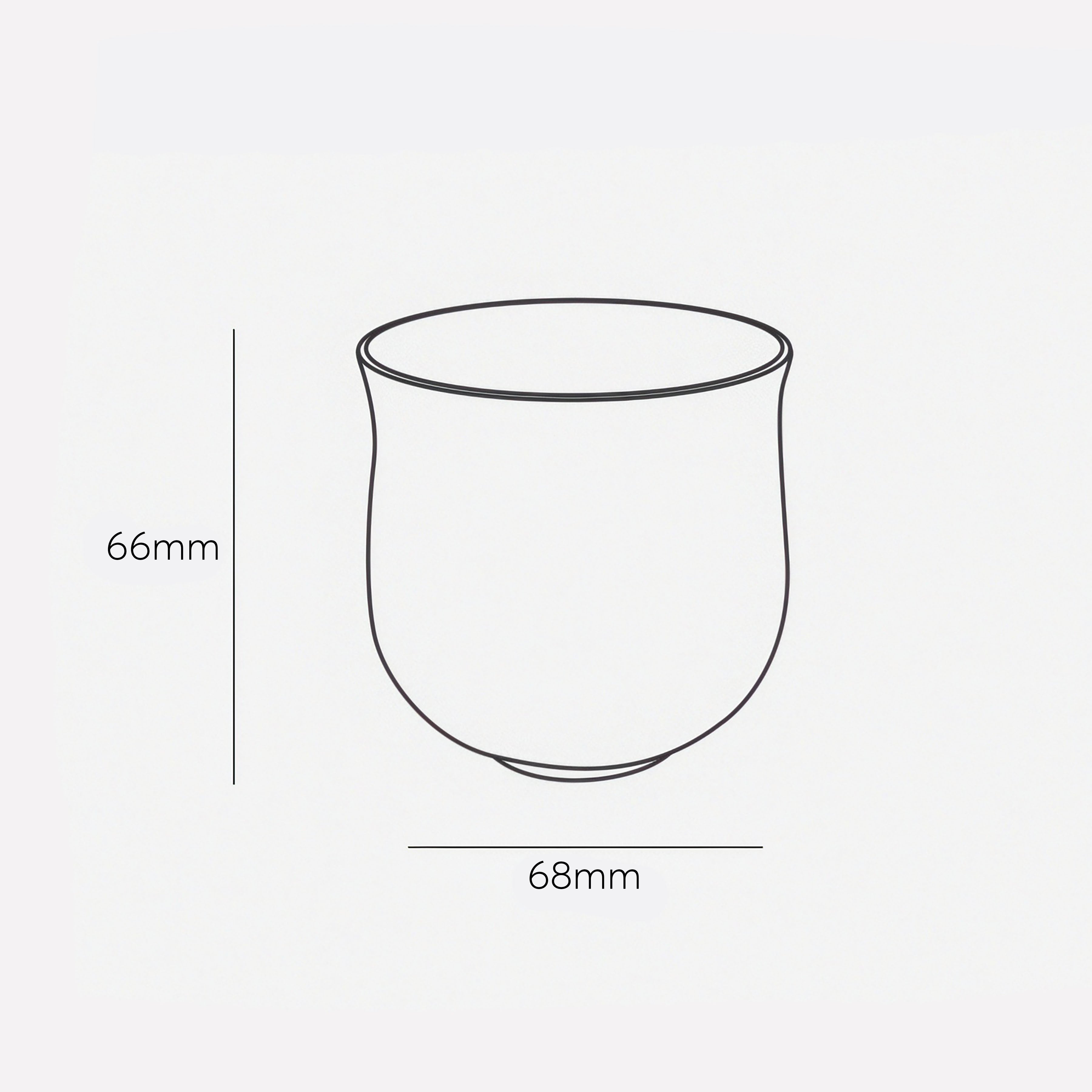 Premium Ceramic Coffee Tasting Cup - Aroma Enhancing Design for Specialty Coffee Lovers | Perfect for Home Brewing, Coffee Shops & Barista Training