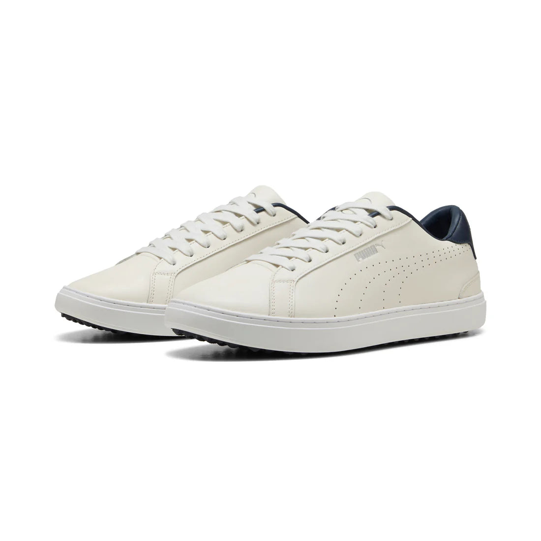 Puma Classic G Sneakers for Men - Warm White/Navy - Comfortable Casual Shoes for Running, Walking & Gym - Perfect for Everyday Wear & Sports Activities