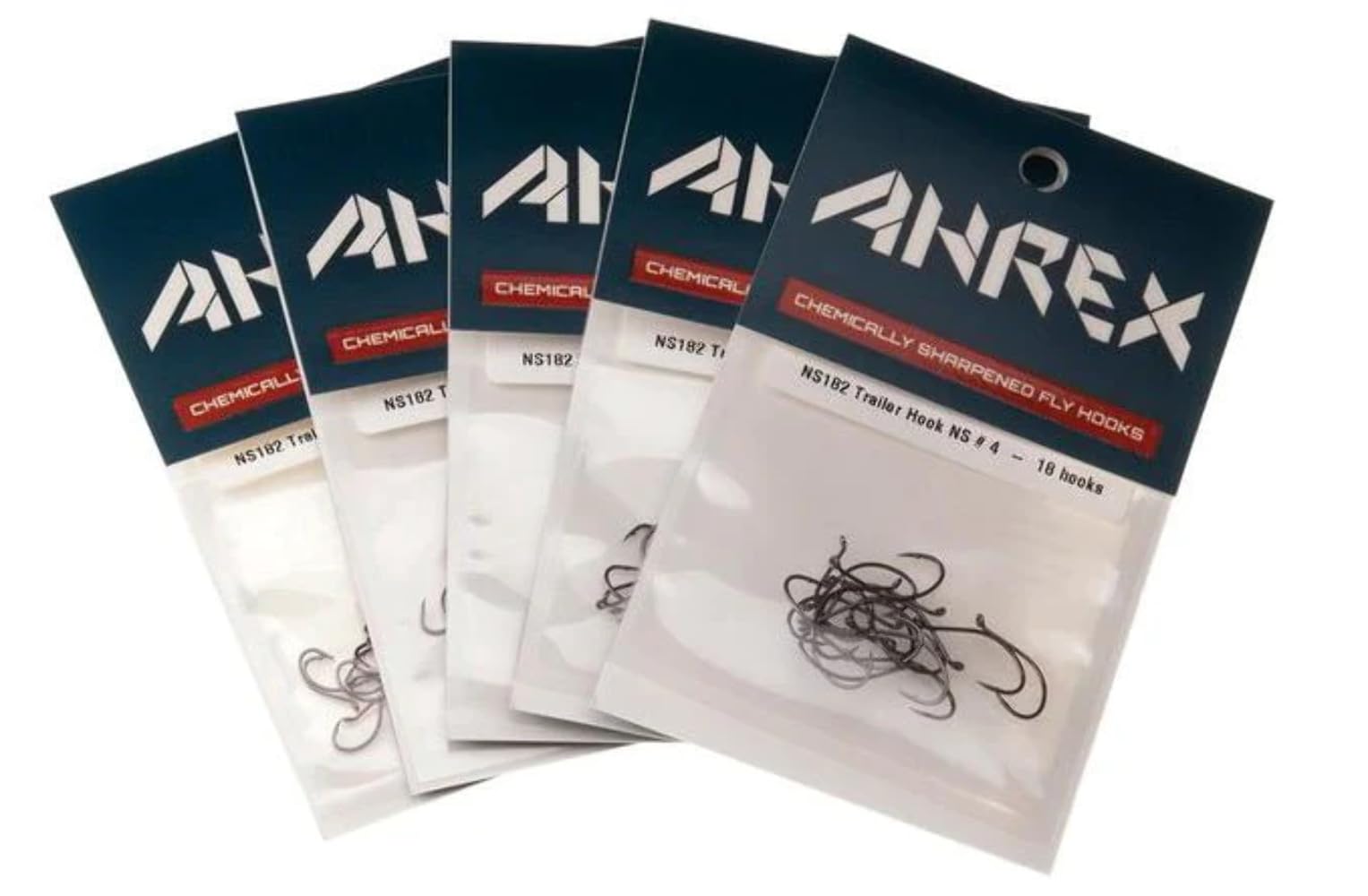 Premium Ns182 Nordic Salt Trailer Fishing Hooks Size #6 - Corrosion-Resistant Saltwater Hooks for Salmon, Trout & Bass Fishing | Ideal for Trolling, Casting & Ice Fishing Adventures