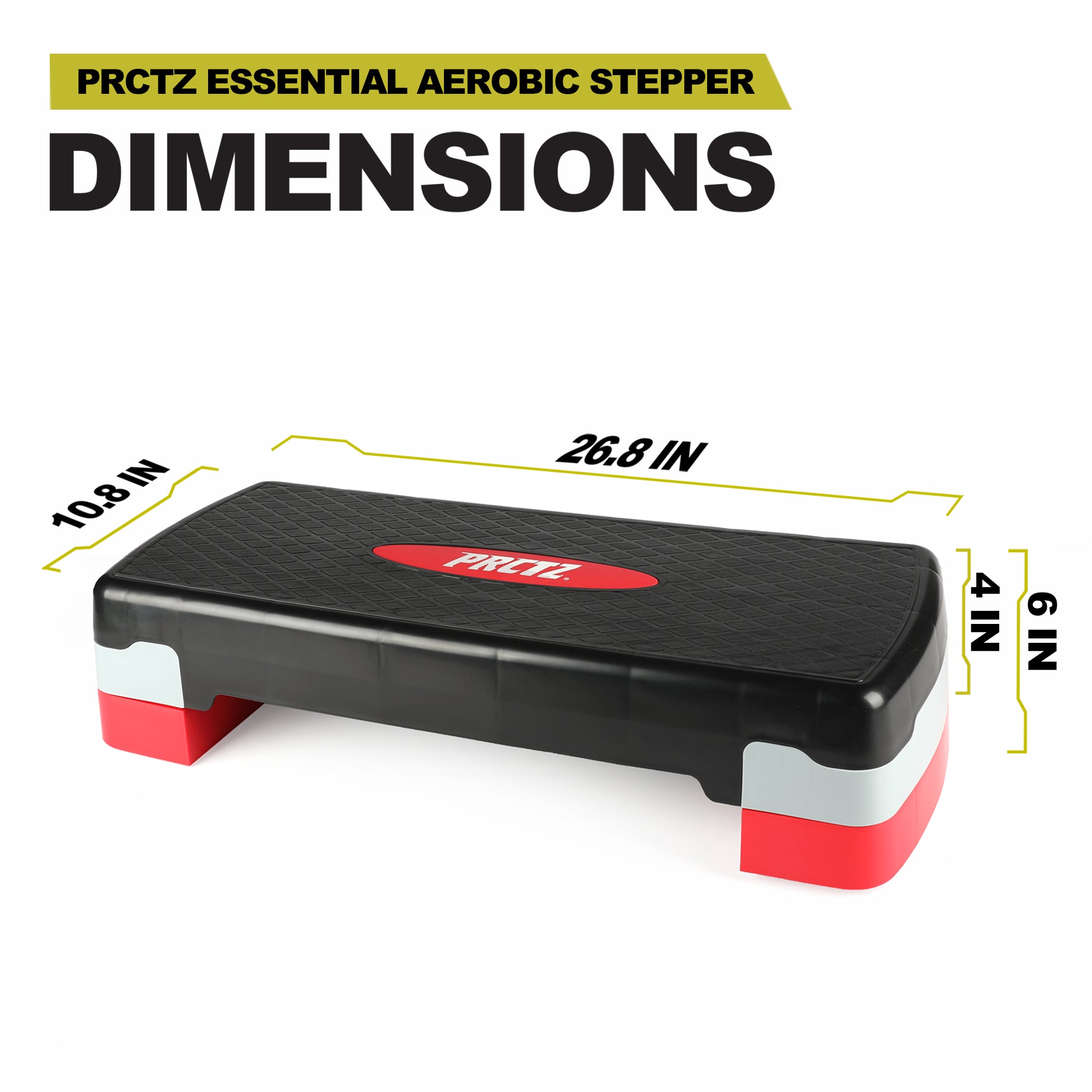 PRCTZ Aerobic Stepper Platform - 26.8